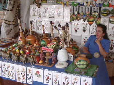 Artisans craft from Tarapoto Peru artesana de Tarapoto craftwork