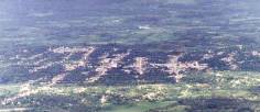 Aerial view of Moyobamba