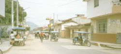 Street in centre of Moyobamba